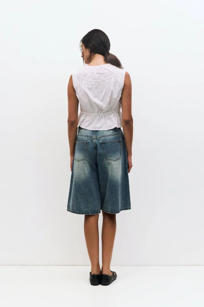 Camisole Margo Poplin Blanche All Row - Image 4