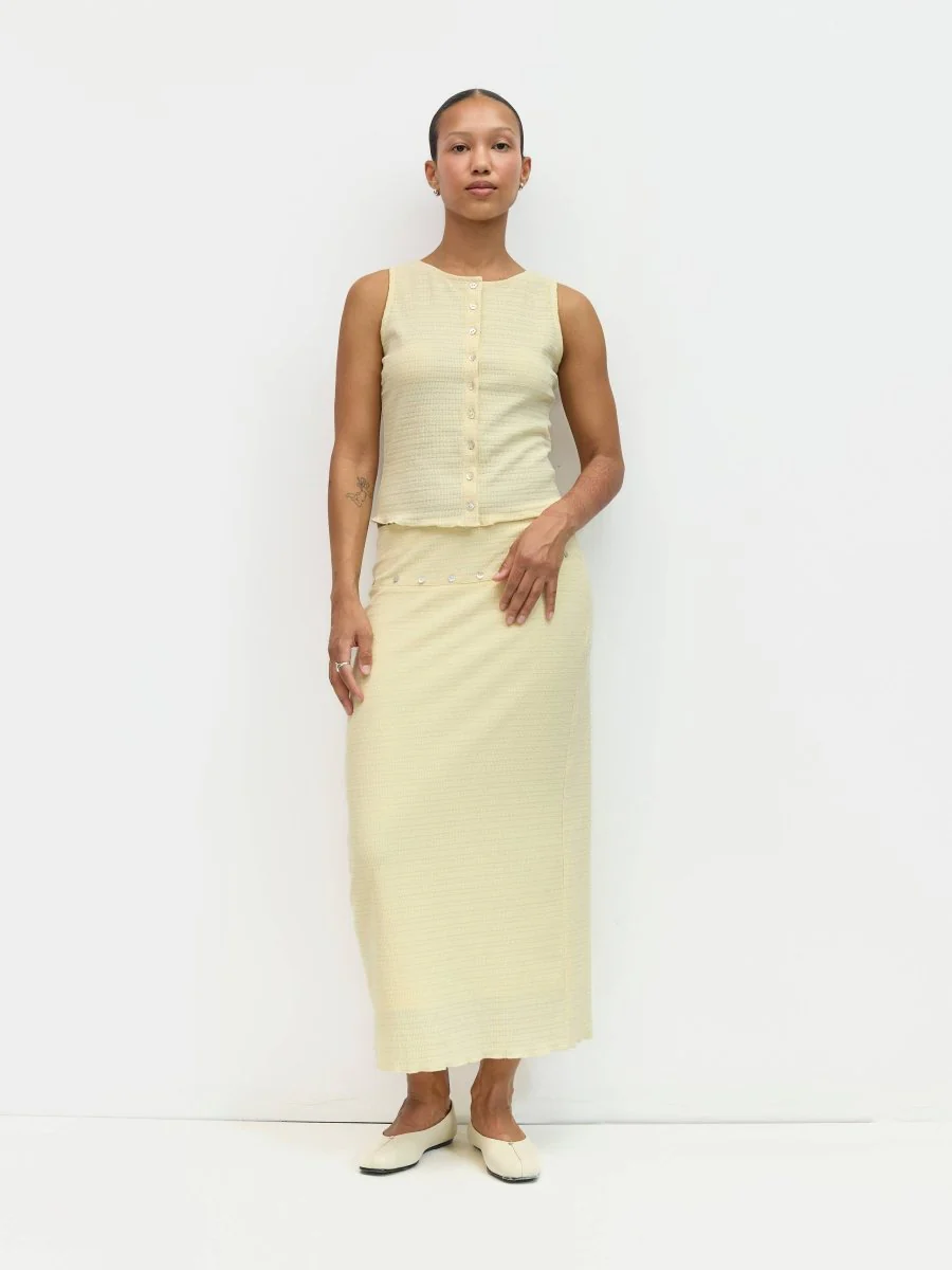 Camisole Roxy Jaune Beurre Mod Ref - Image 2