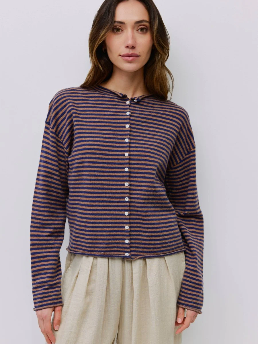 Cardigan Elisa Brun et Marine All Row