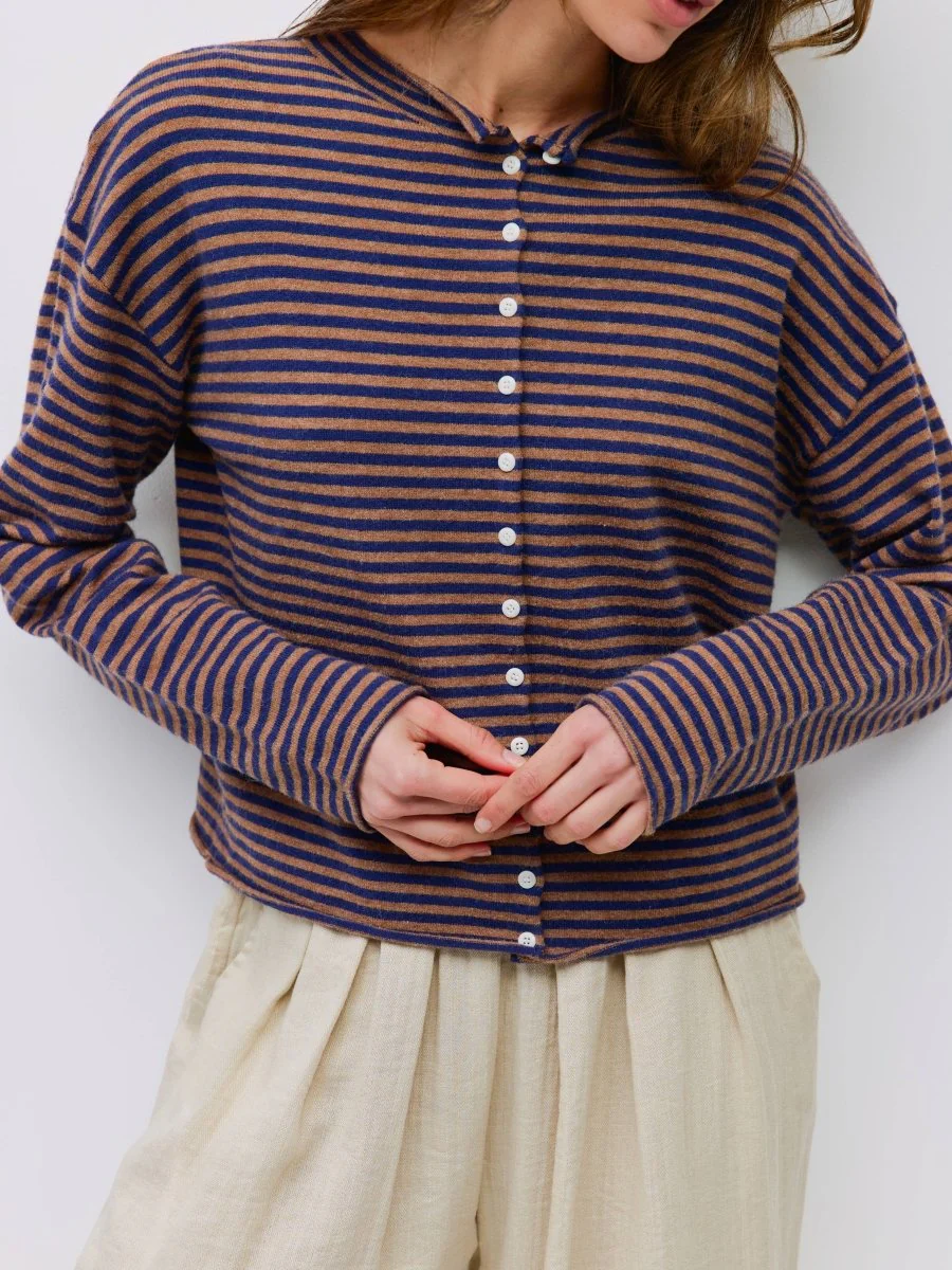 Cardigan Elisa Brun et Marine All Row - Image 5