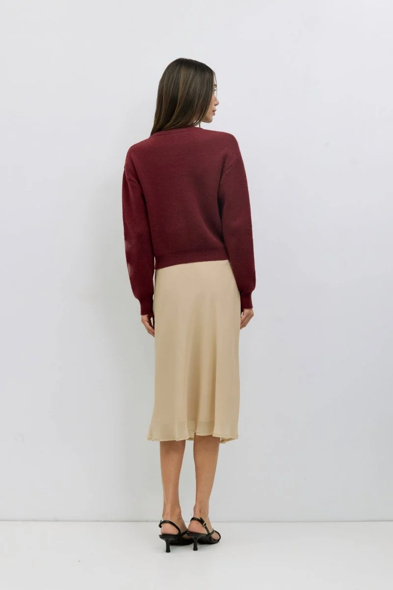 Cardigan Malin Rouge All Row - Image 4