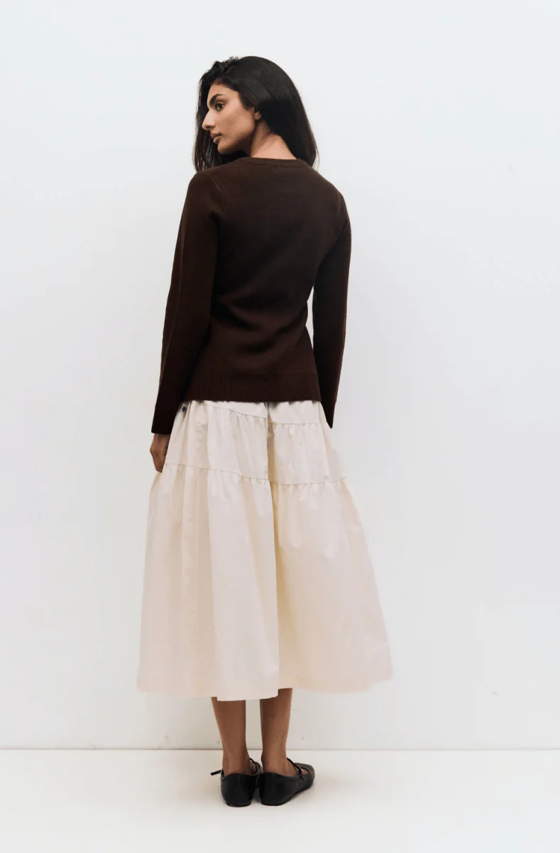 Cardigan Priya Mod Ref Brun - Image 4