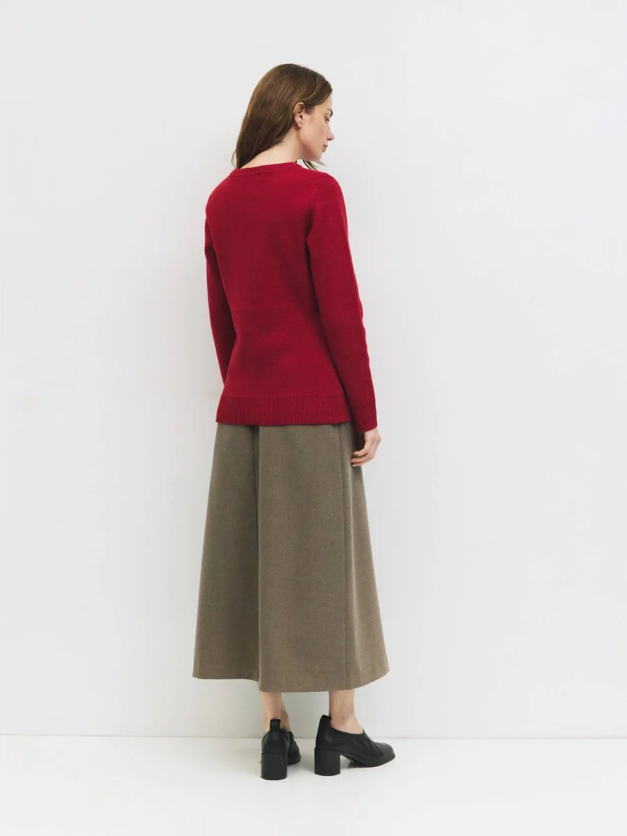 Cardigan Priya Mod Ref Rouge - Image 3