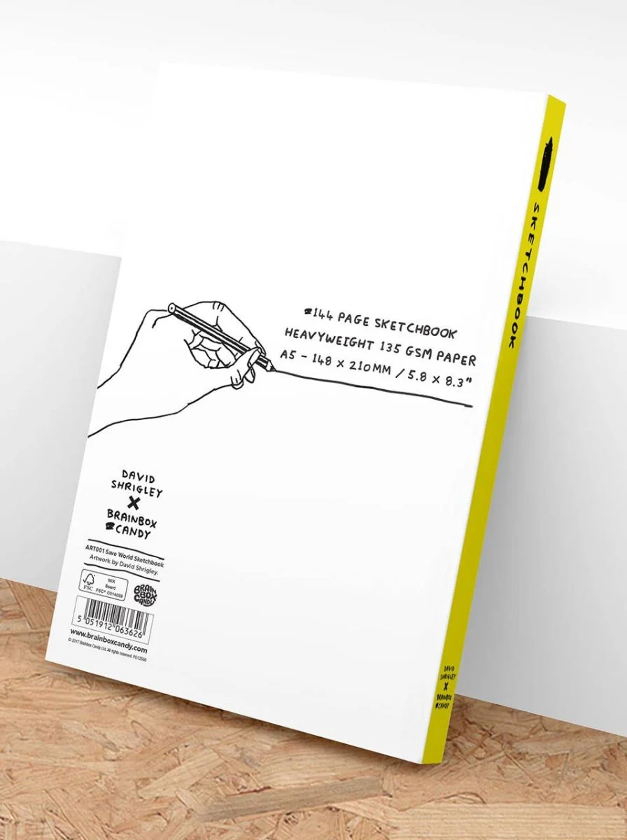 Carnet à Dessin Art Save The World D.Shrigley - Image 2