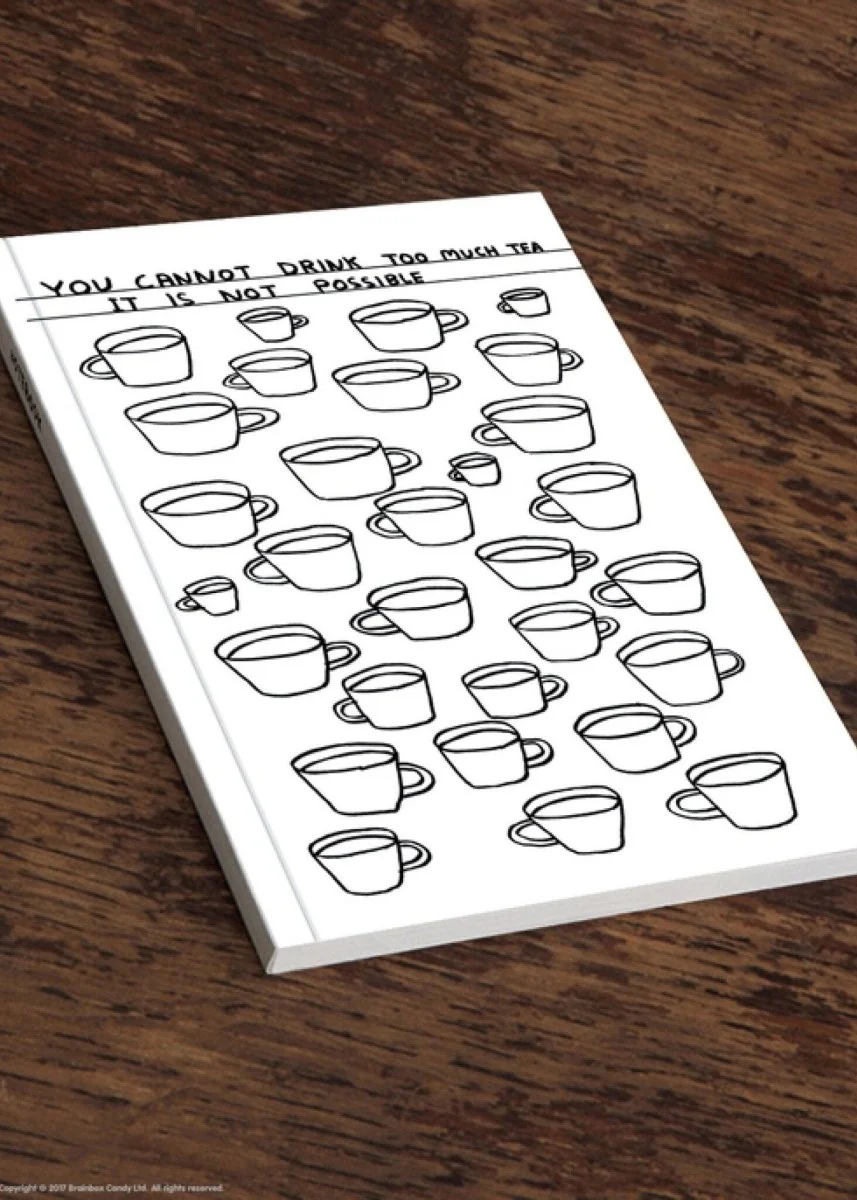 Carnet A5 Drink Too Much Tea D. Shrigley - Image 3