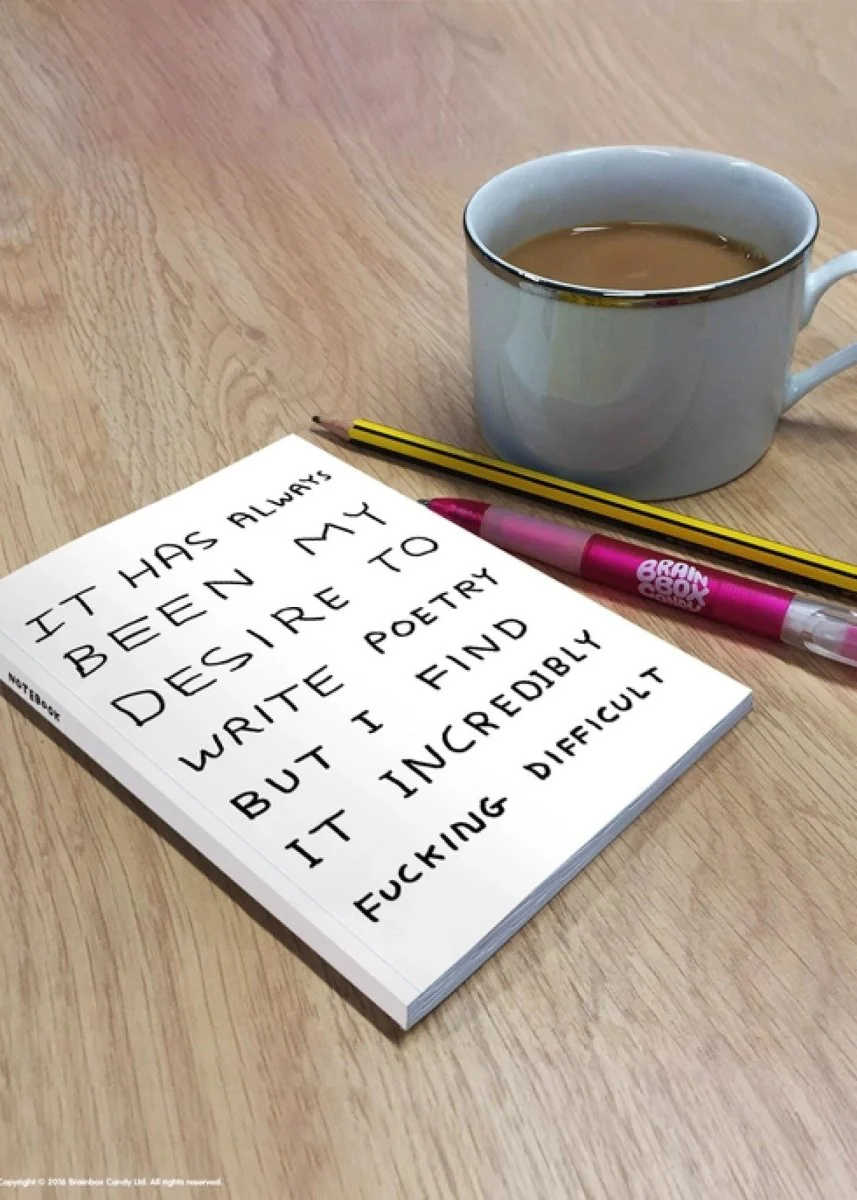 Carnet A5 Write Poetry D. Shrigley - Image 2