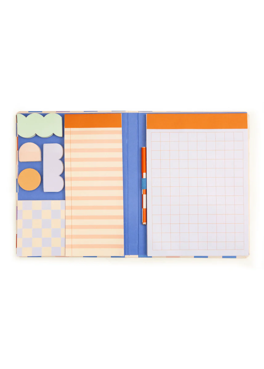 Carnet avec ensemble de Sticky Notes Kikkerland