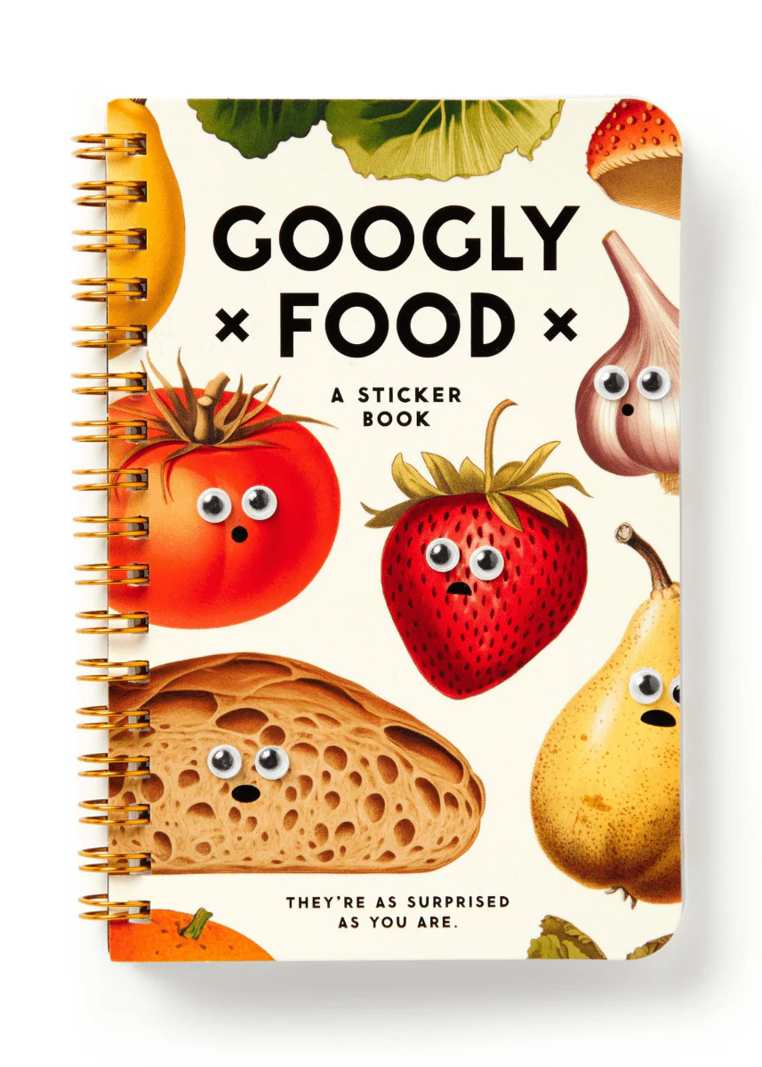 Carnet d'Autocollants Googly Food Chronicle Books