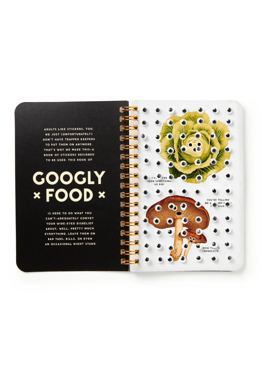 Carnet d'Autocollants Googly Food Chronicle Books - Image 2