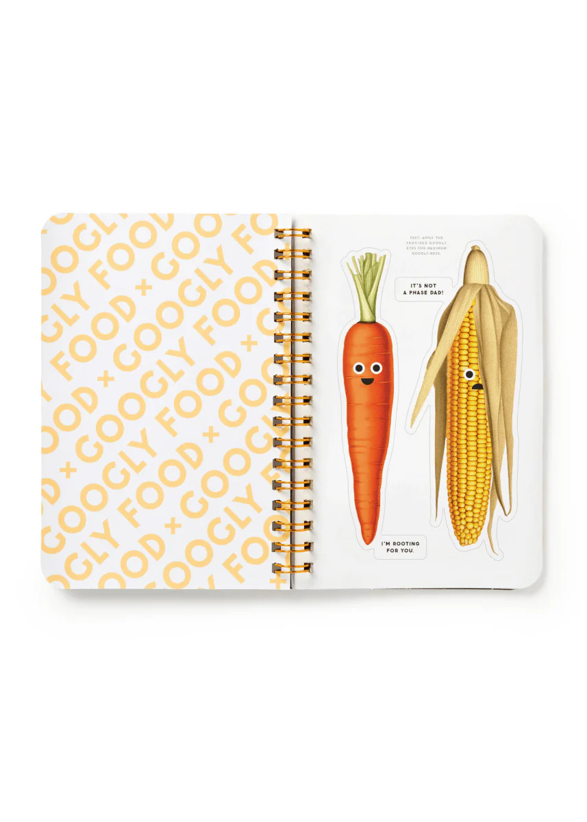 Carnet d'Autocollants Googly Food Chronicle Books - Image 4
