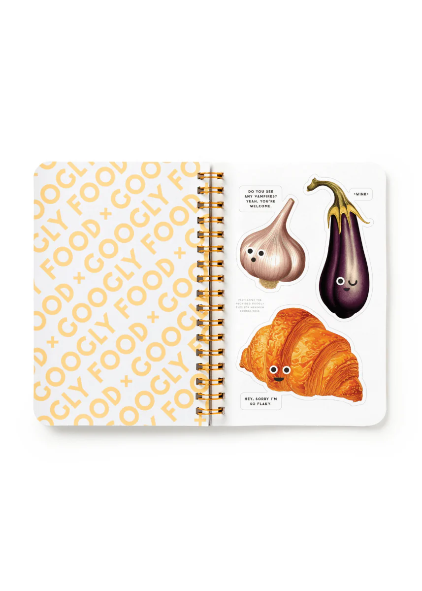 Carnet d'Autocollants Googly Food Chronicle Books - Image 6