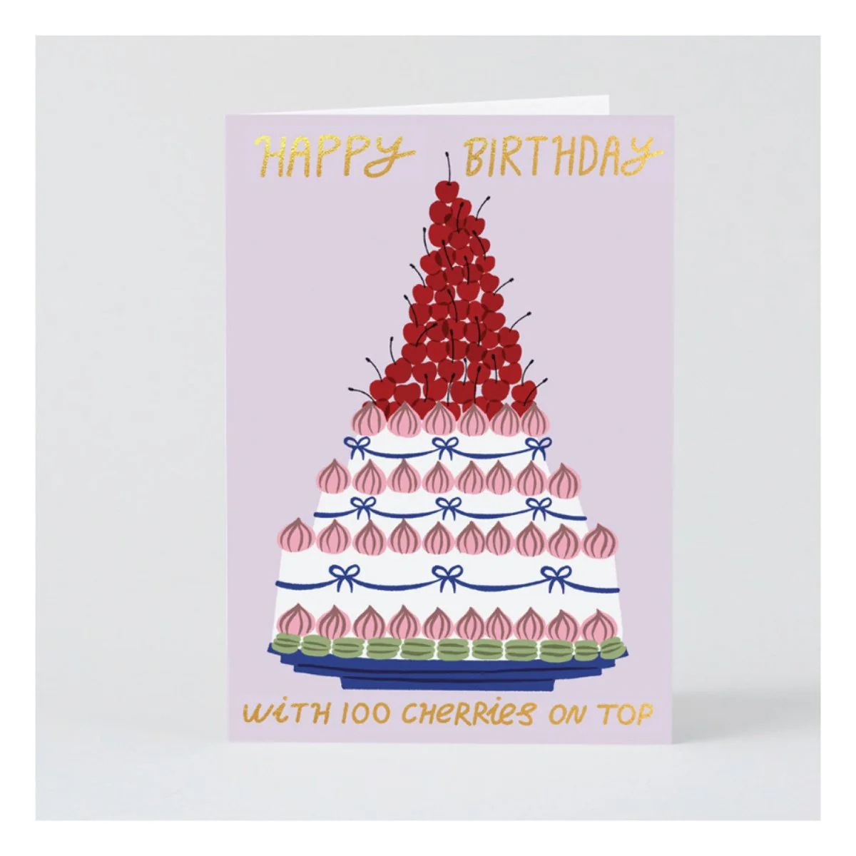 Carte de Souhaits 100 Cherries WRAP