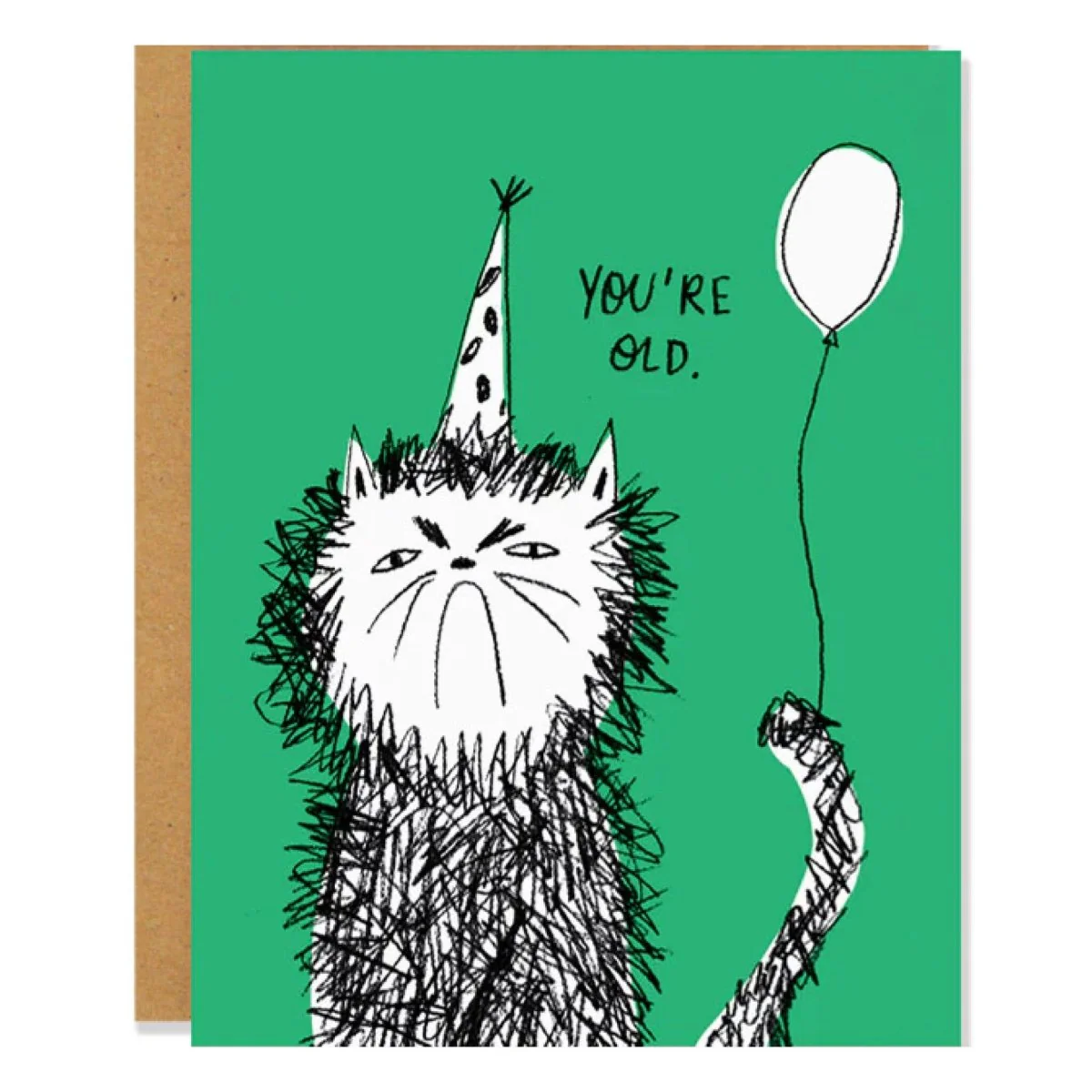 Carte de Souhaits Snitty Kitty Badger & Burke - Image 2