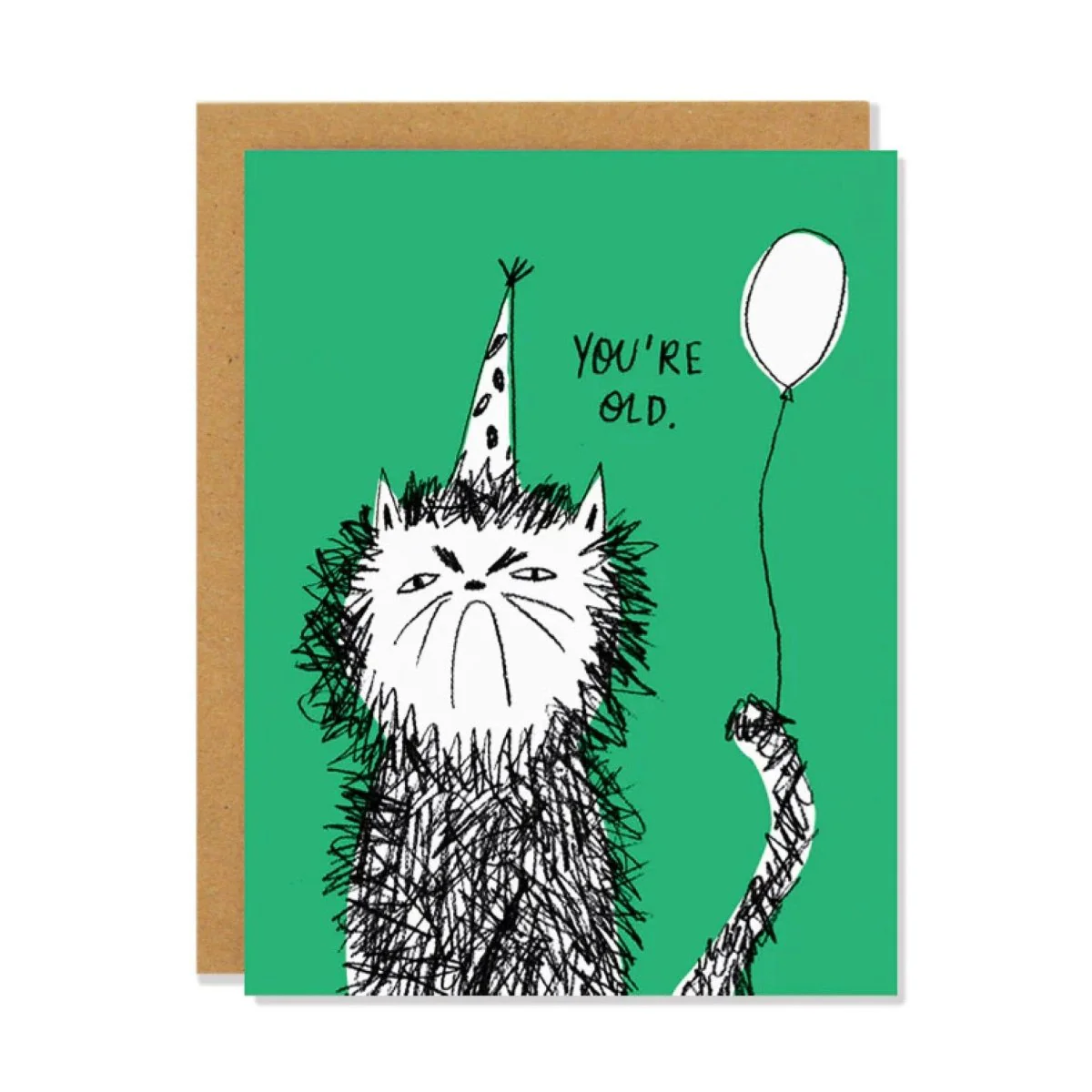 Carte de Souhaits Snitty Kitty Badger & Burke - Image 3