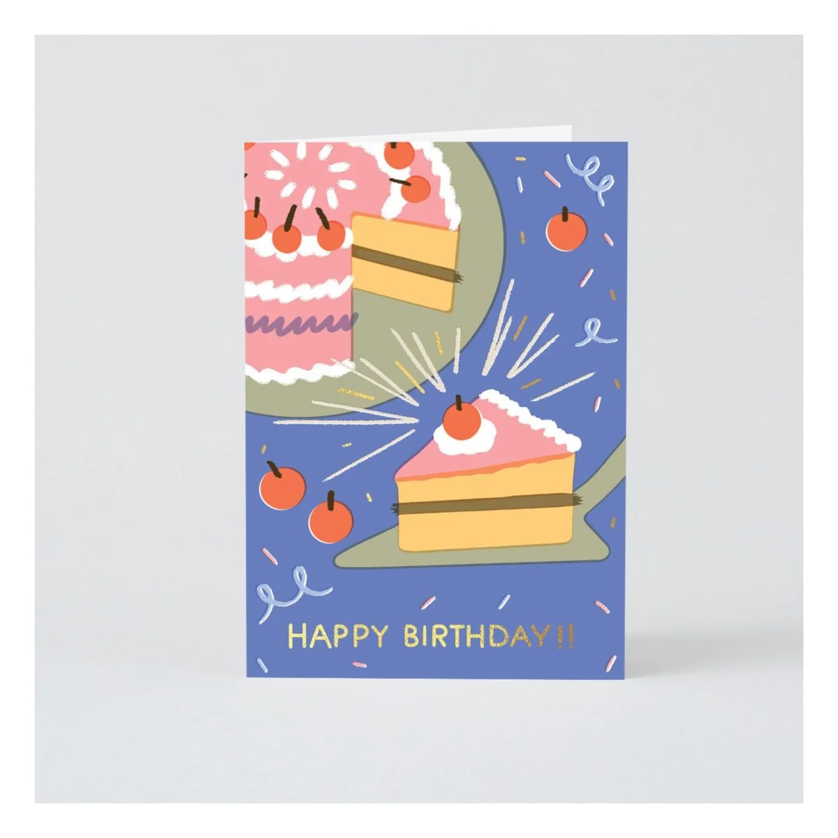 Carte de Souhaits Birthday Slice WRAP - Image 3