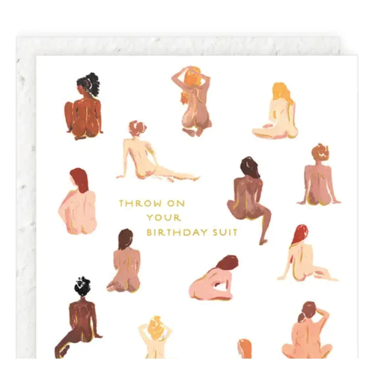 Carte de Souhaits Birthday Suit Seedlings - Image 2