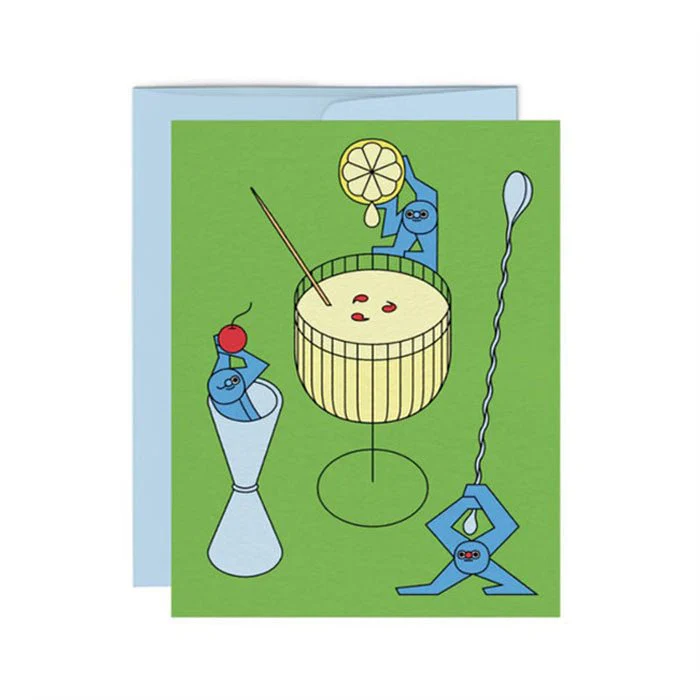 Carte de Souhaits Cheers Paperole