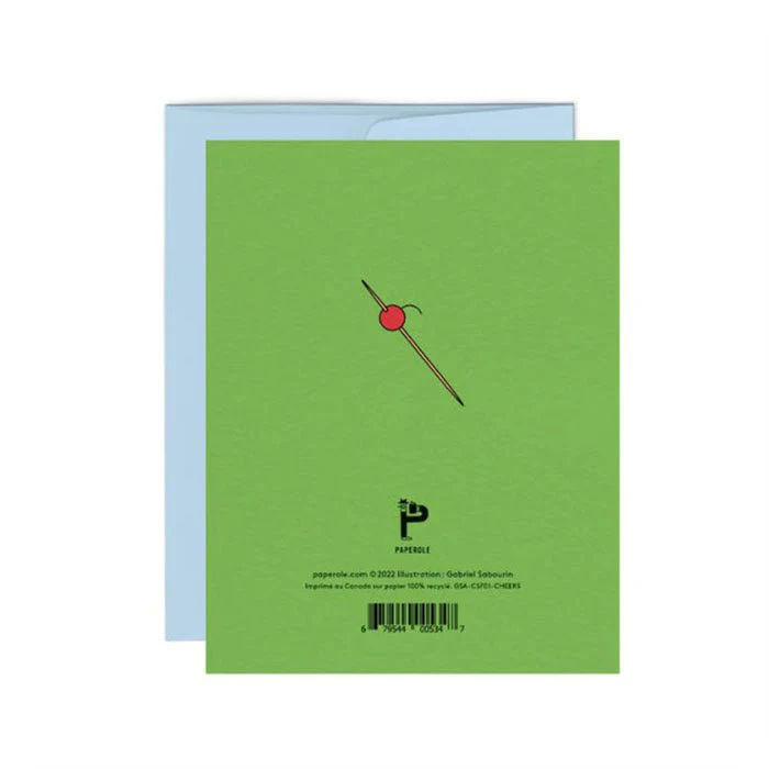 Carte de Souhaits Cheers Paperole - Image 3