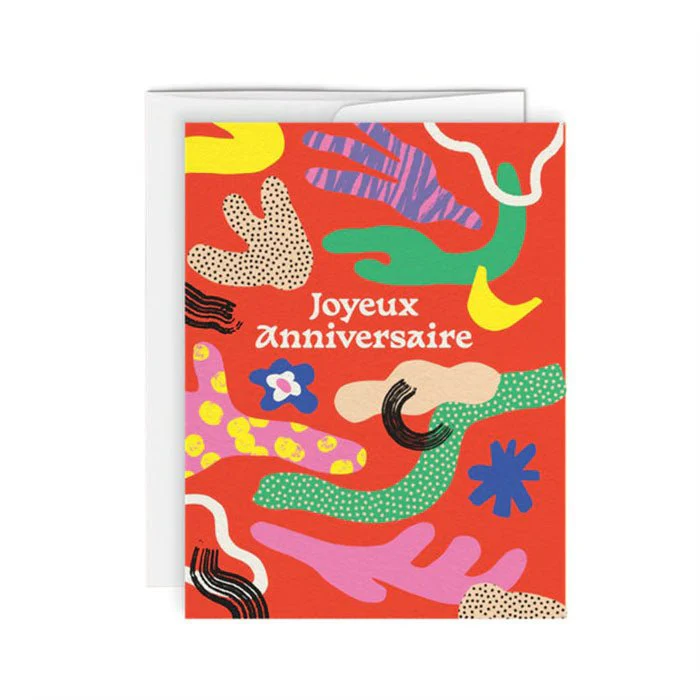 Carte de Souhaits Formes Paperole