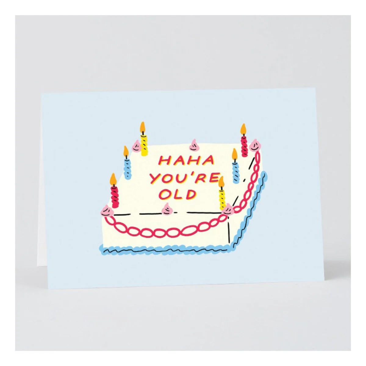 Carte de Souhaits HAHA Cake WRAP - Image 3