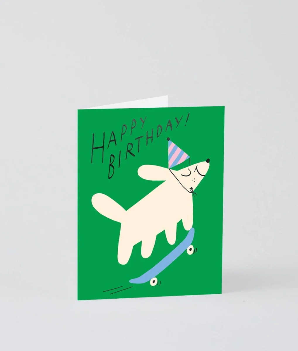 Carte de Souhaits Happy Birthday Skateboard WRAP - Image 2