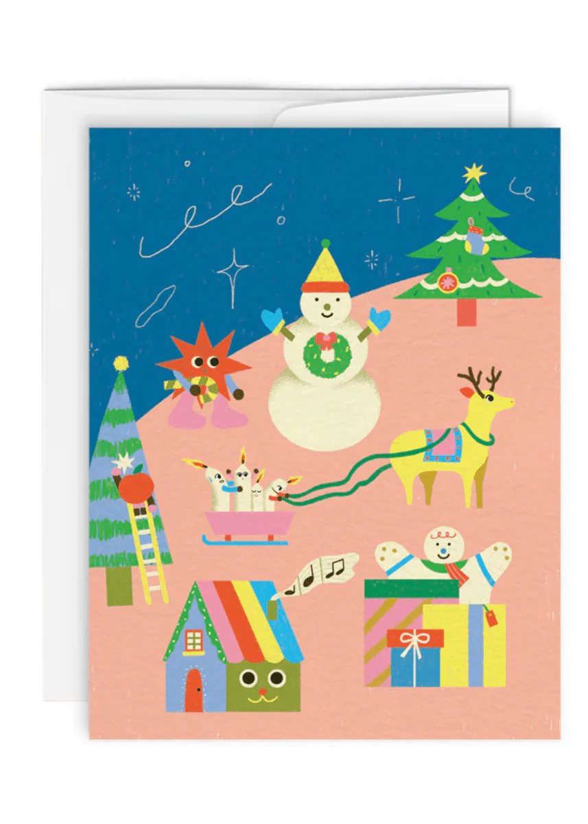 Carte de Souhaits Holiday Fun Paperole