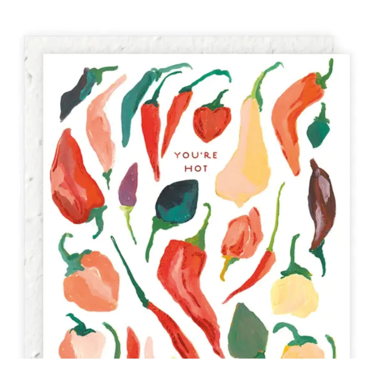 Carte de Souhaits Hot Peppers Seedlings - Image 2