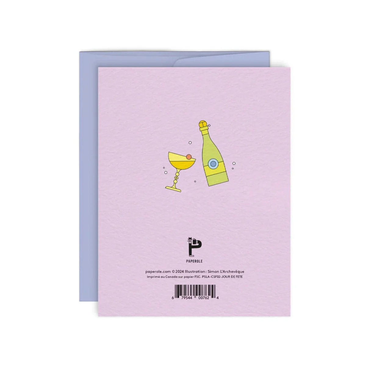 Carte de Souhaits Jour de Fête Paperole - Image 2