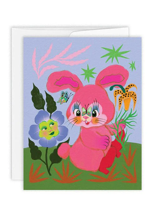 Carte de Souhaits Lapin Paperole