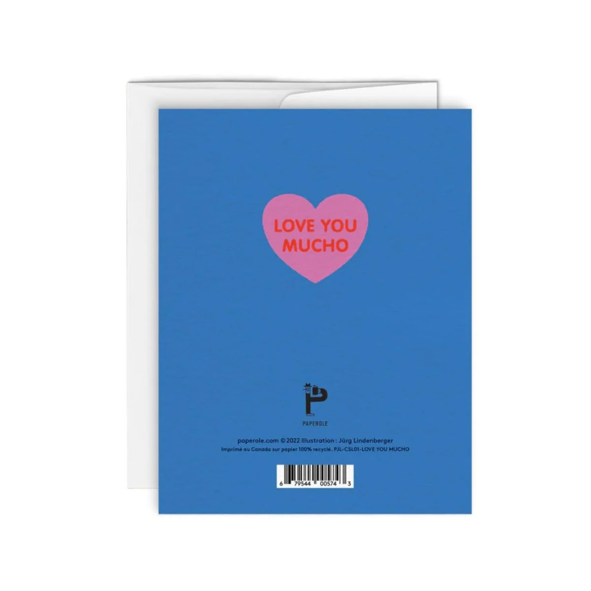 Carte de Souhaits Love You Mucho Paperole - Image 2