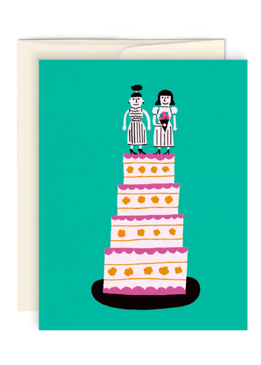 Carte de Souhaits Mariage Femmes Paperole