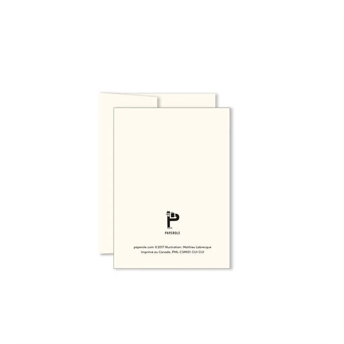 Carte de Souhaits Mini Cuicui Paperole - Image 3