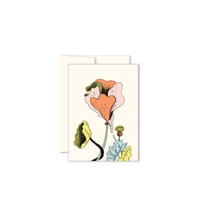 Carte de Souhaits Mini Fleurs Paperole - Image 3