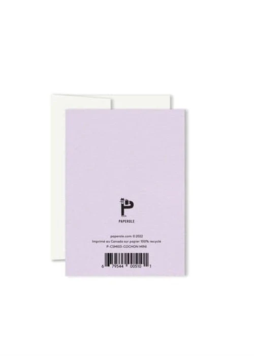 Carte de souhaits Mini Paperole (Plusieurs choix disponibles) - Image 4