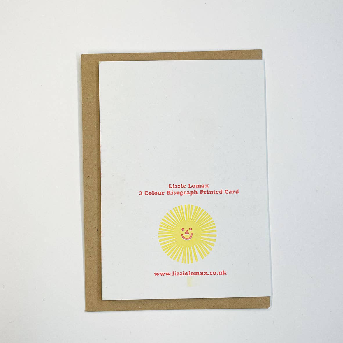 Carte de Souhaits New Baby Rouge Lizzie Lomax - Image 3