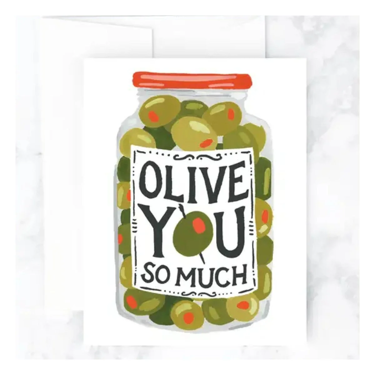 Carte de Souhaits Olive You Idlewild co. - Image 2