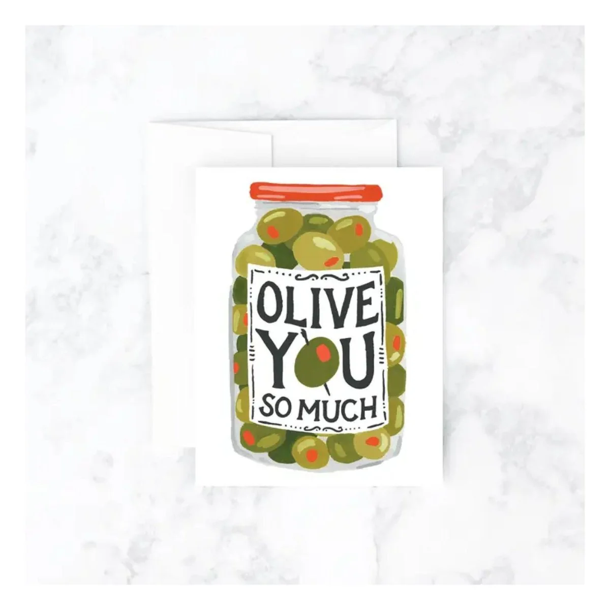 Carte de Souhaits Olive You Idlewild co. - Image 3