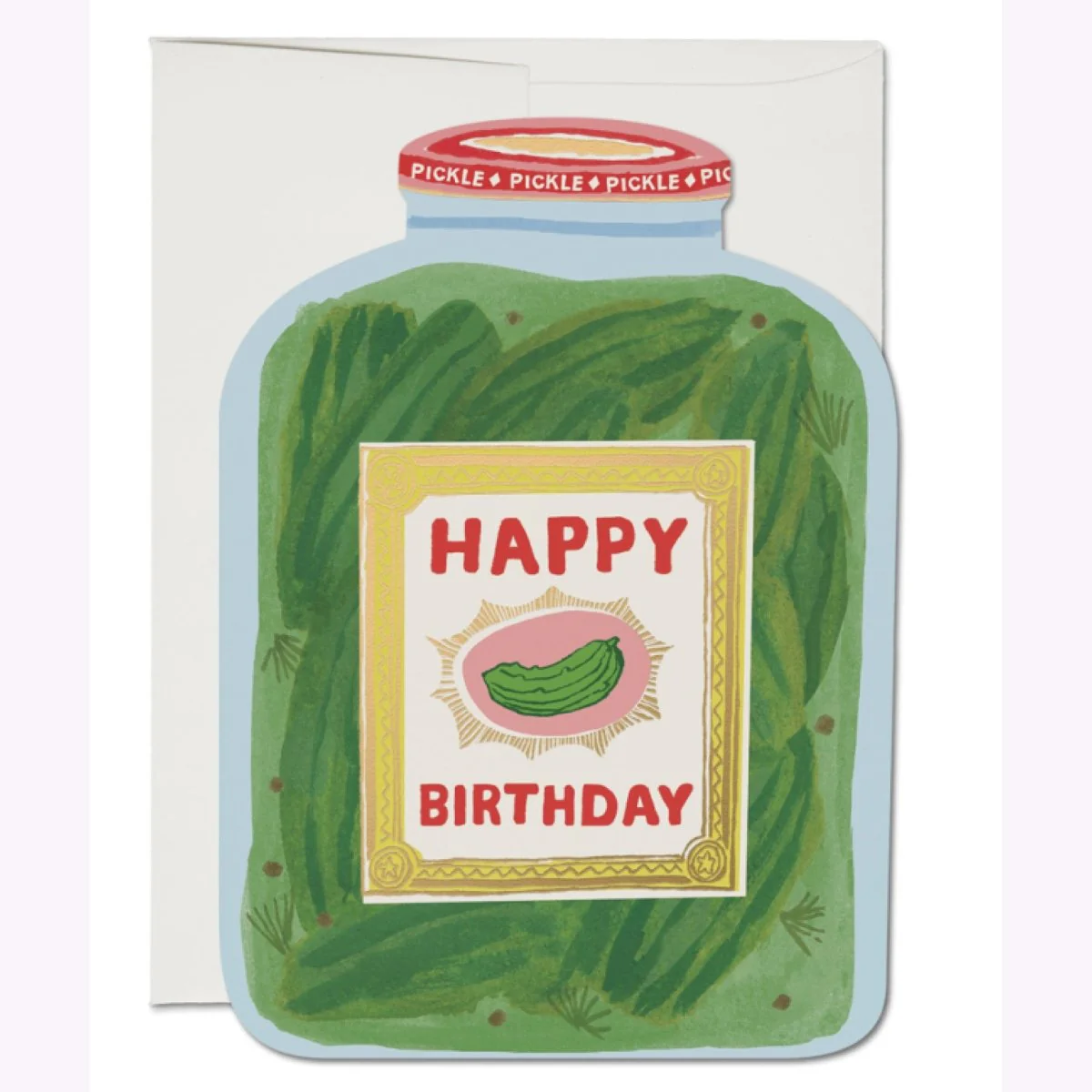 Carte de Souhaits Pickle Birthday Red Cap Cards - Image 2