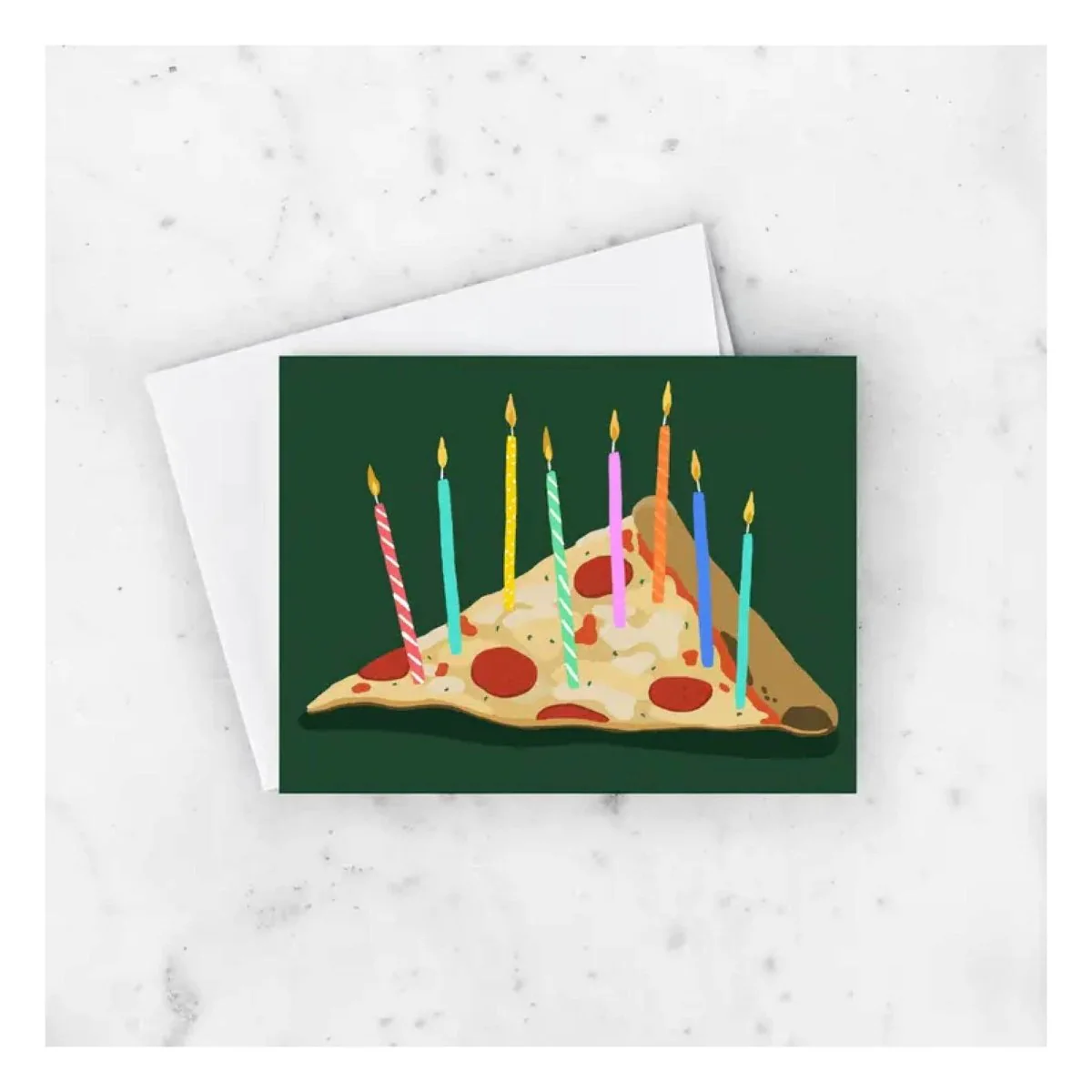 Carte de Souhaits Pizza Birthday Idlewild co.