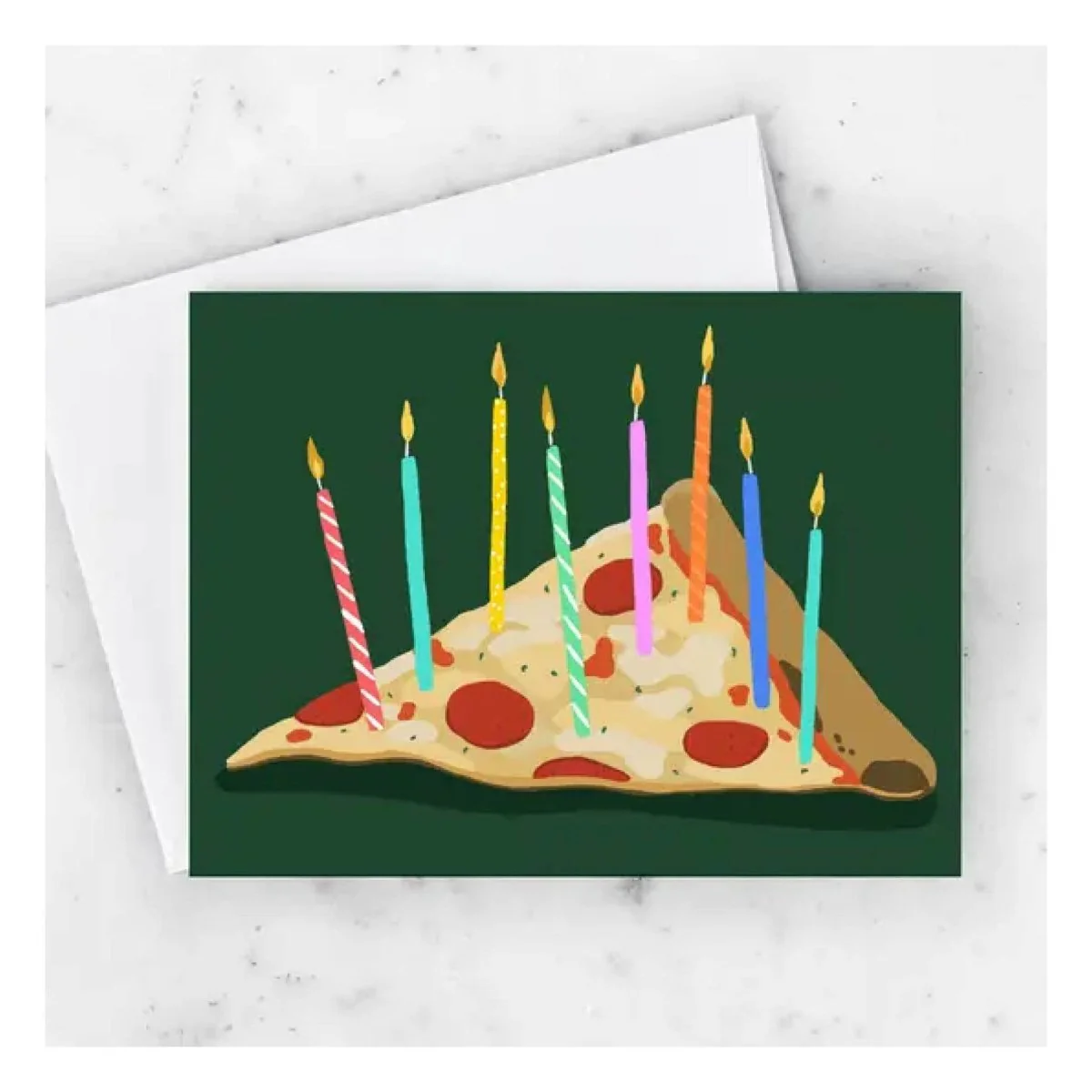 Carte de Souhaits Pizza Birthday Idlewild co. - Image 2