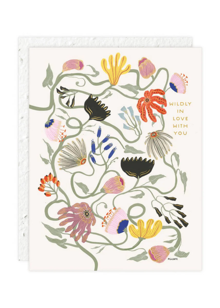 Carte de Souhaits Widly In Love Seedlings