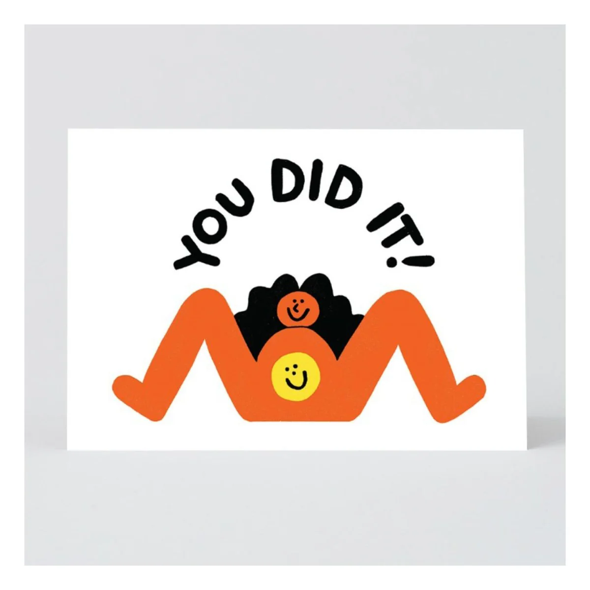 Carte de Souhaits You Did It WRAP
