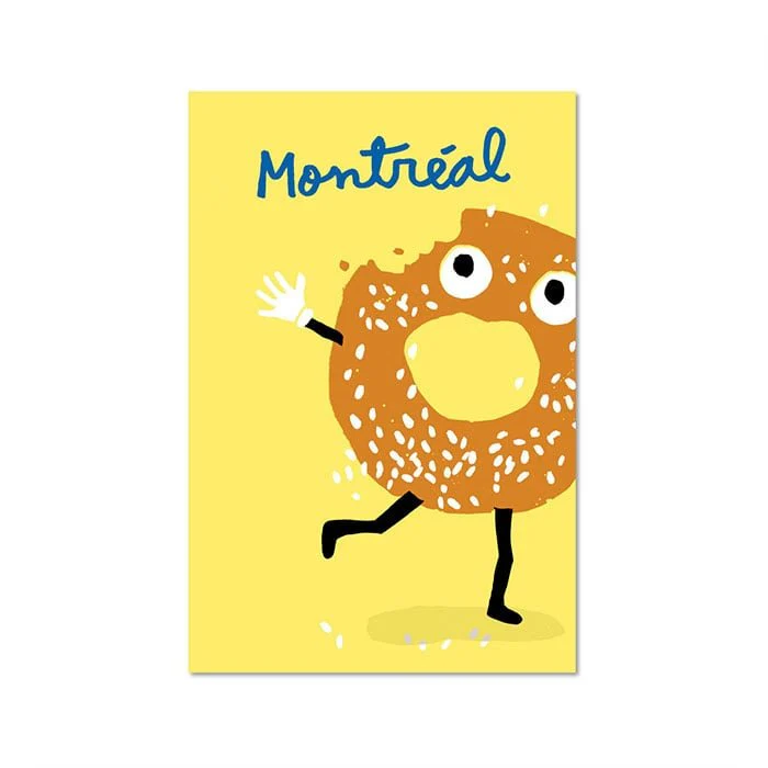 Carte Postale Bagel Paperole - Image 2