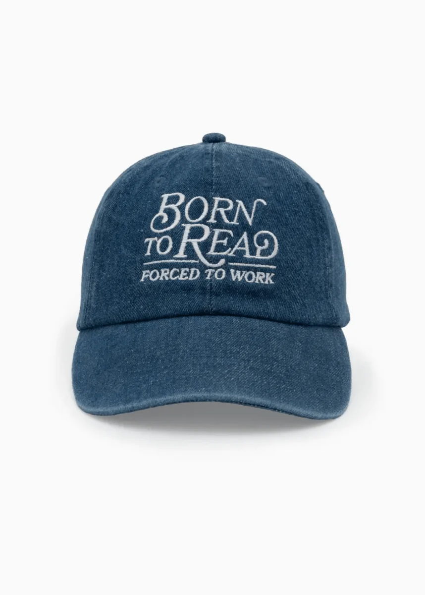 Casquette Born to Read Forced to Work PRH