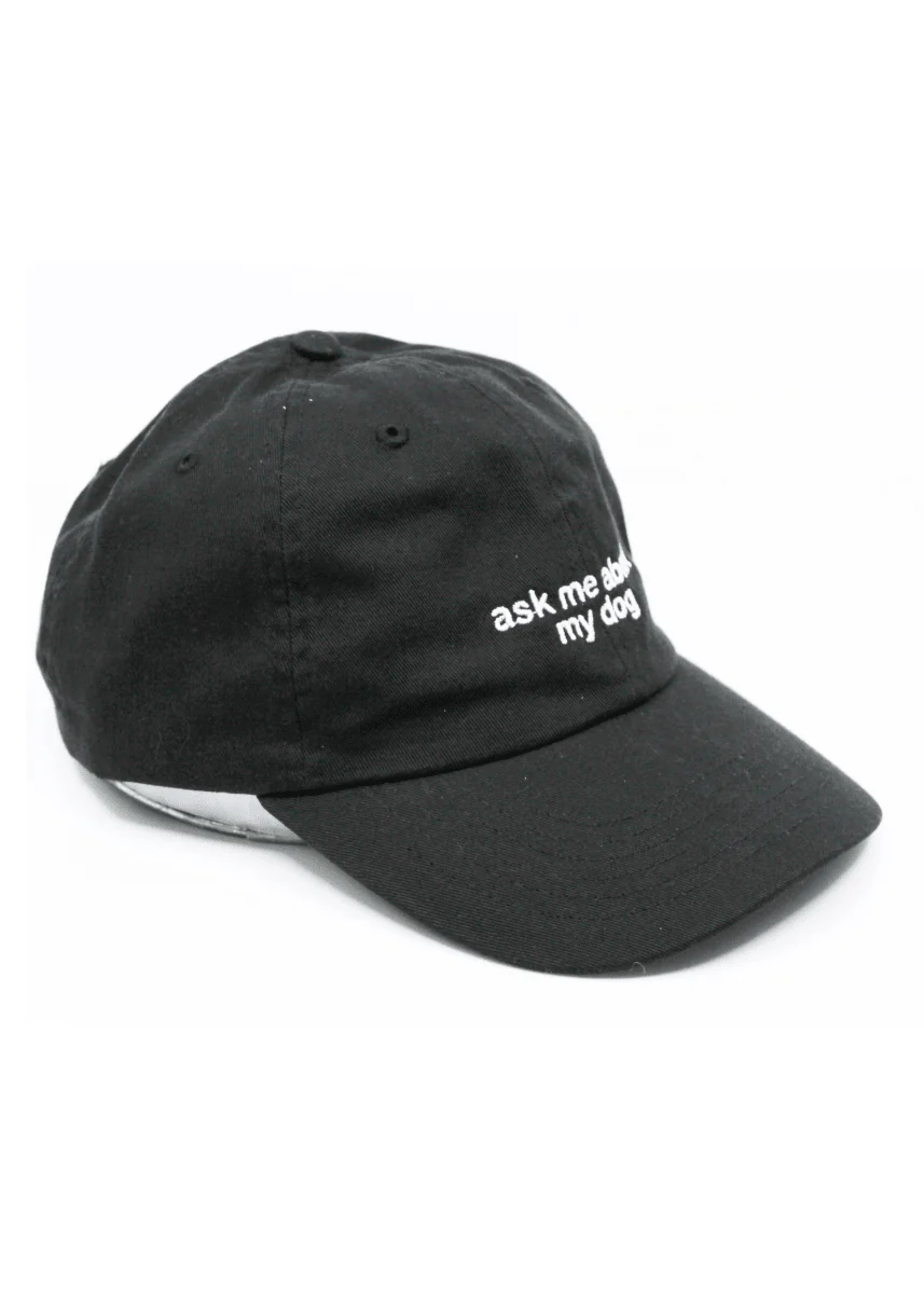 Casquette Noire Ask Me About My Dog Noire Standard Goods - Image 2