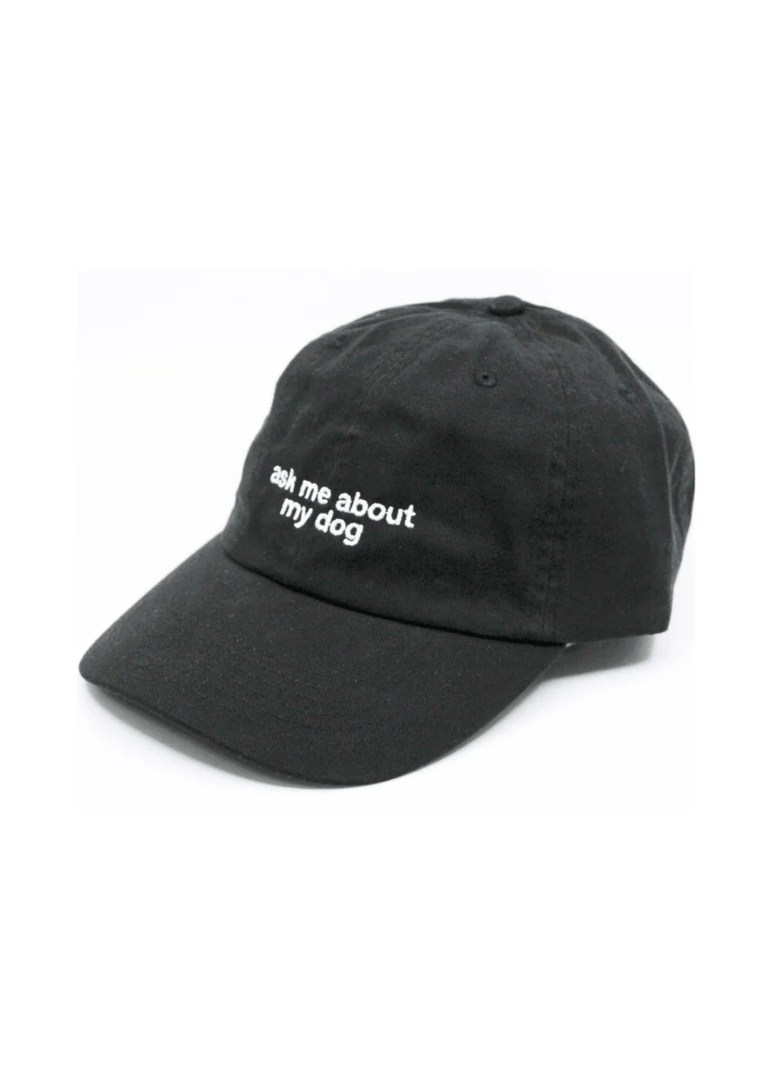 Casquette Noire Ask Me About My Dog Noire Standard Goods - Image 3