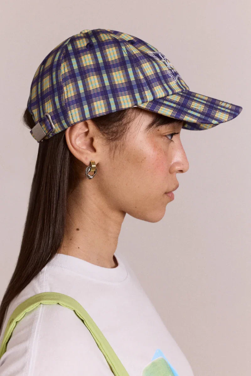Casquette Tomboy Check Damson Madder - Image 2