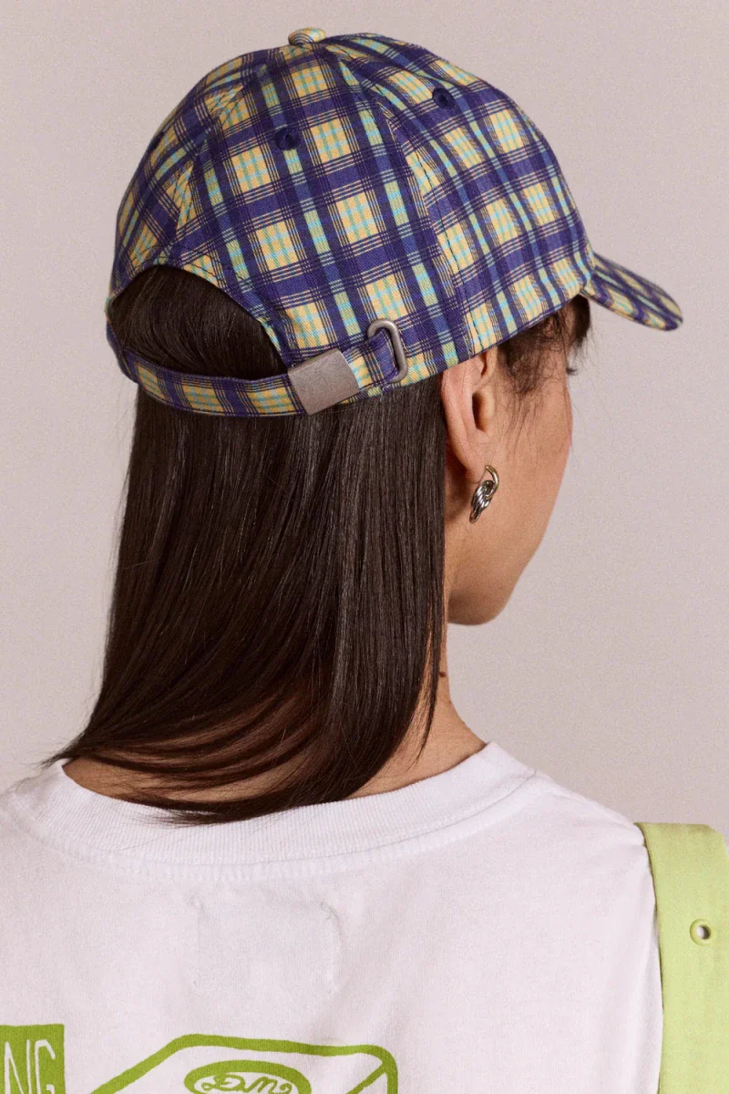 Casquette Tomboy Check Damson Madder - Image 3