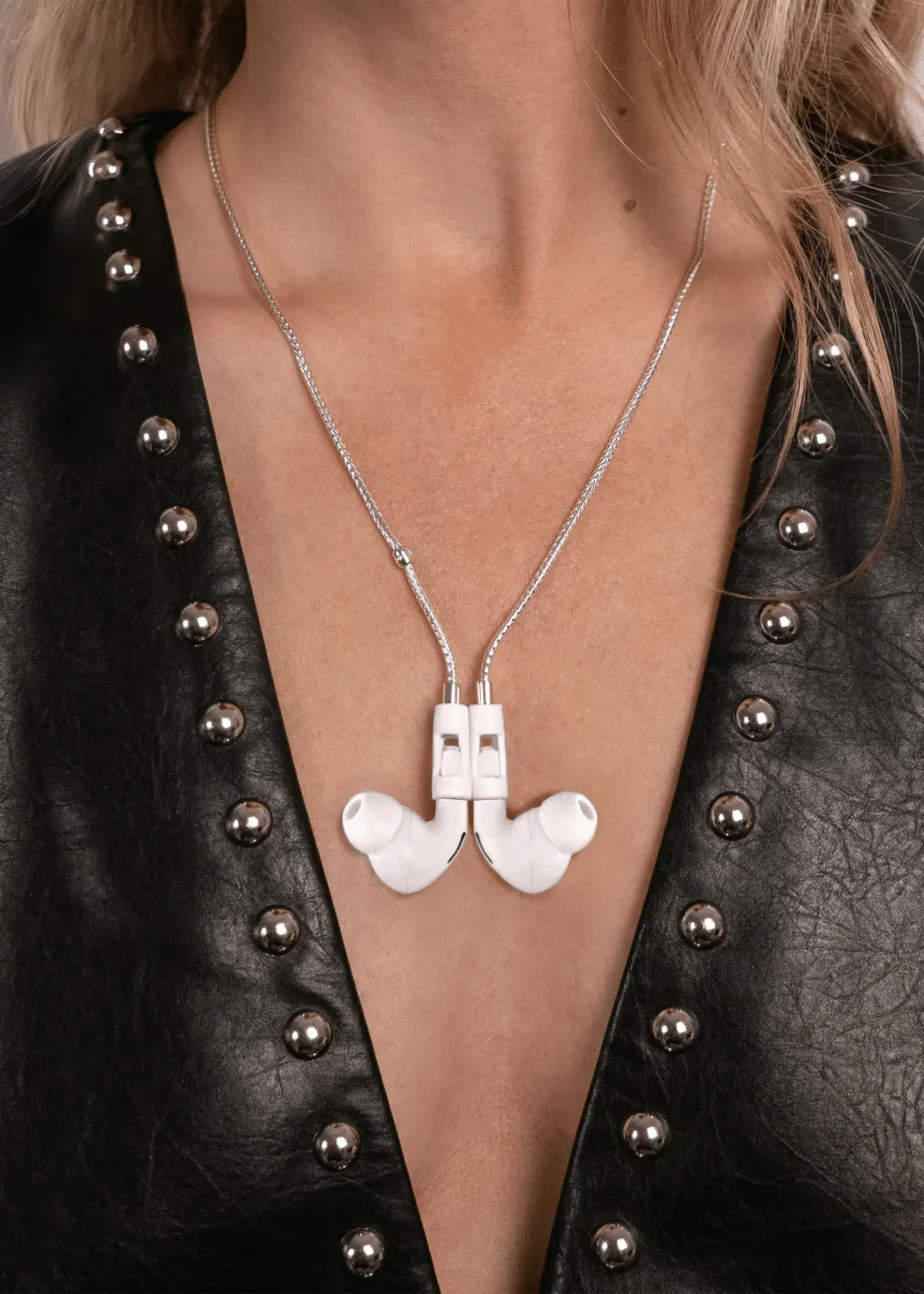 Chaîne Airpods Foxtail Argent Tapper - Image 2