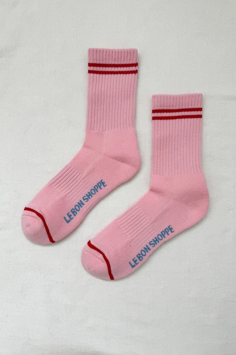 Chaussettes Boyfriend Le Bon Shoppe Amour Pink